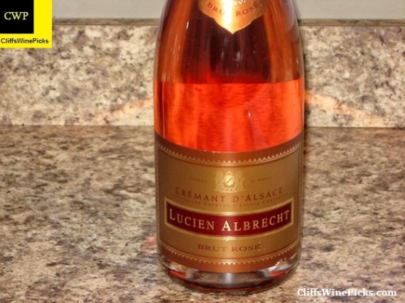 N.V. Lucien Albrecht Crémant d'Alsace Brut Rosé