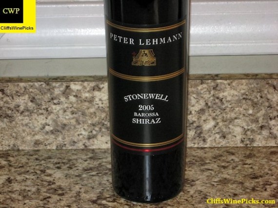 2005 Peter Lehmann Shiraz Stonewell