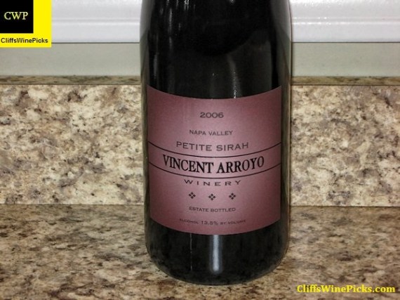 2006 Vincent Arroyo Petite Sirah