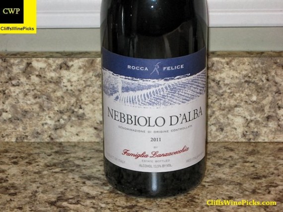 2011 Rocca Felice Nebbiolo d'Alba
