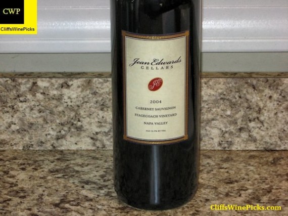 2004 Jean Edwards Cellars Cabernet Sauvignon Stagecoach Vineyard