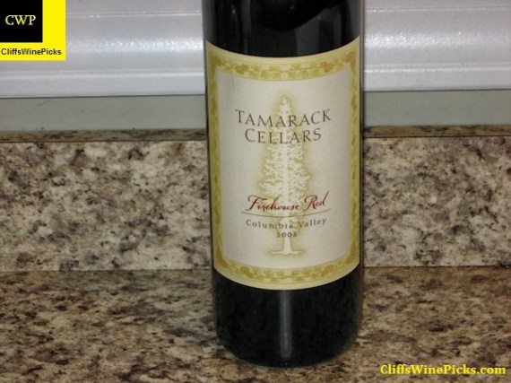 2008 Tamarack Cellars Firehouse Red