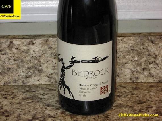 2009 Bedrock Wine Co. Syrah Pleine de Chene Hudson Vineyard North