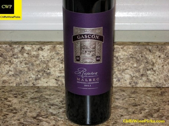 2011 Bodegas Escorihuela Gascón Malbec Don Miguel Gascón Reserva