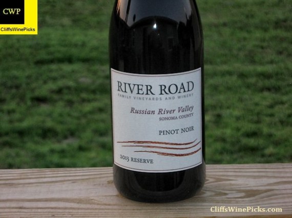 2013 River Road Vineyards Pinot Noir Reserve Selection Russian River Valley