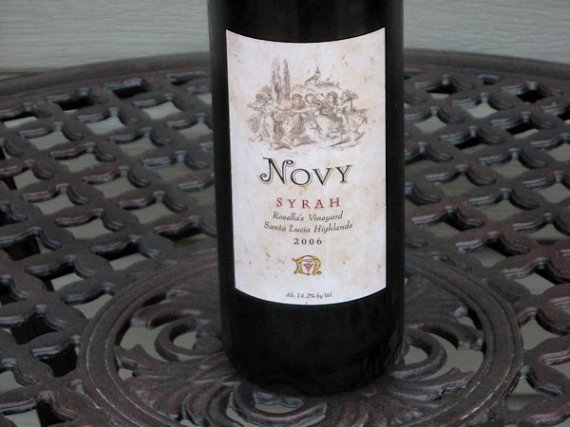 2006 Novy Family Wines Syrah Rosella's Vineyard