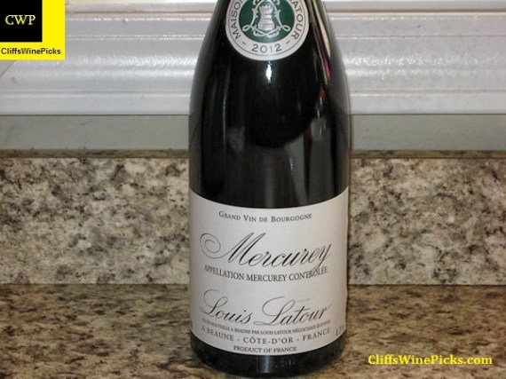2012 Louis Latour Mercurey