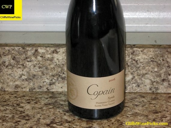2006 Copain Syrah Harrison Clarke