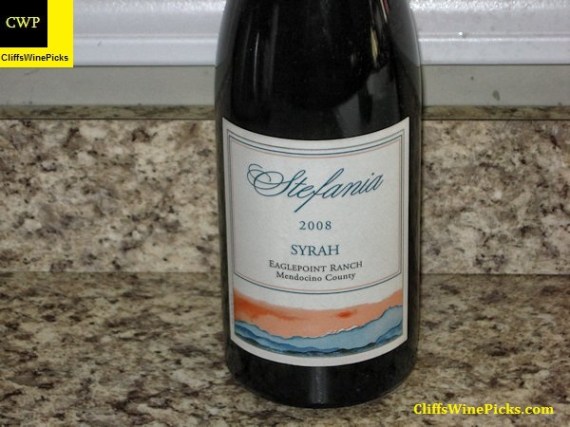 2008 Stefania Syrah Eaglepoint Ranch