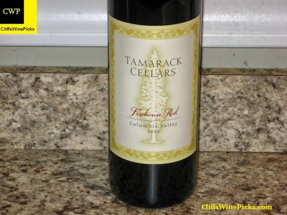 2010 Tamarack Cellars Firehouse Red