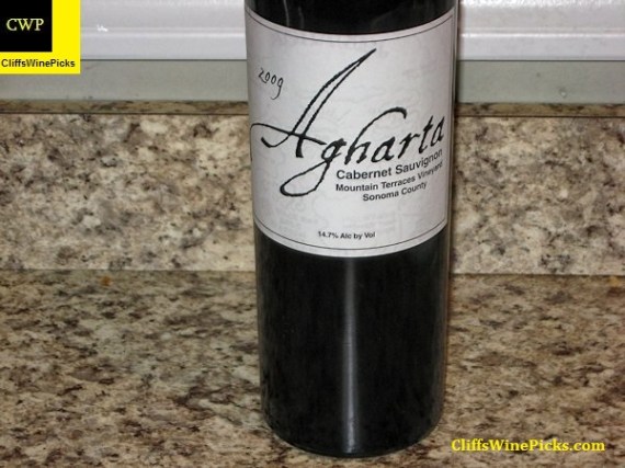 2009 Agharta Wines Cabernet Sauvignon White Label Mountain Terraces Vineyard