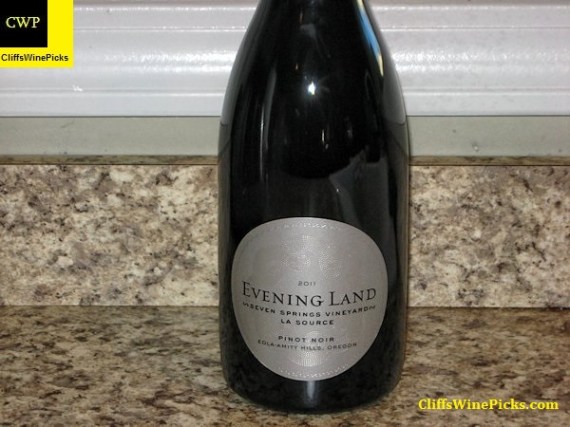 2011 Evening Land Vineyards Pinot Noir La Source Seven Springs Vineyard