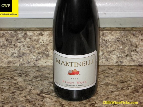 2010 Martinelli Pinot Noir Sonoma Coast