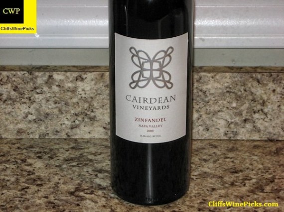 2008 Cairdean Vineyards Zinfandel