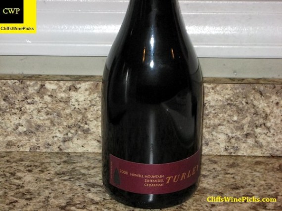 2008 Turley Zinfandel Cedarman