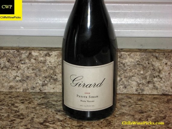 2009 Girard Petite Sirah