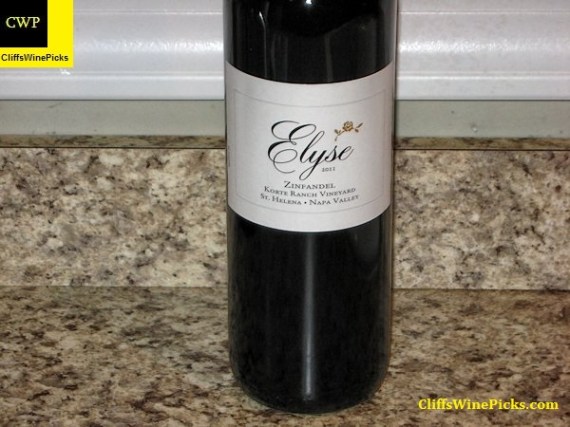 2011 Elyse Zinfandel Korte Ranch