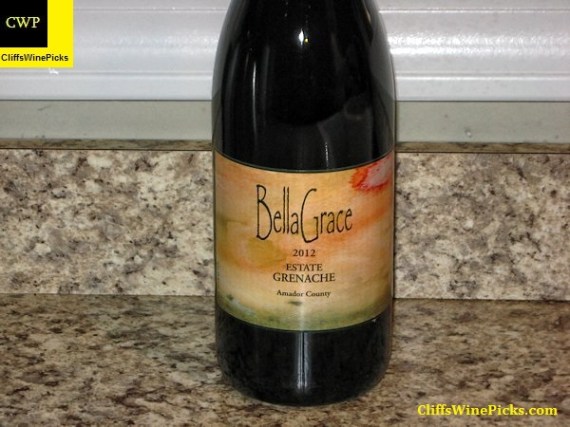 2012 BellaGrace Vineyards Grenache