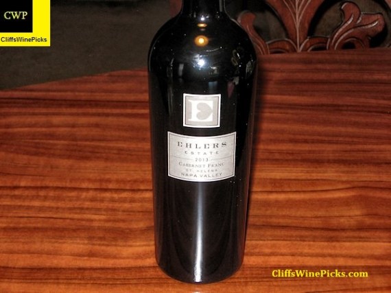 2013 Ehlers Estate Cabernet Franc St. Helena