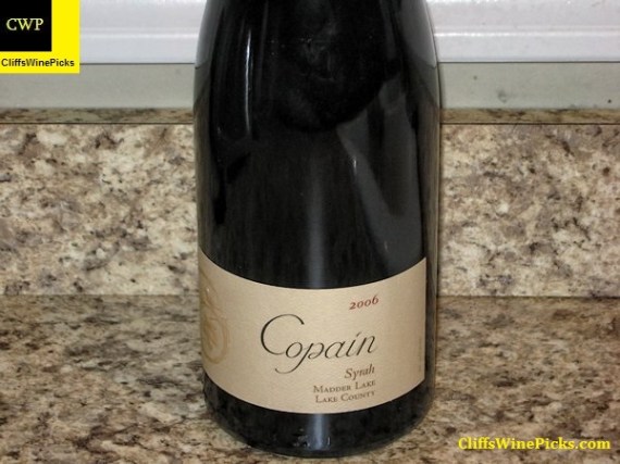 2006 Copain Syrah Madder Lake