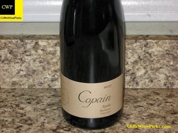 2007 Copain Syrah Brosseau Vineyard