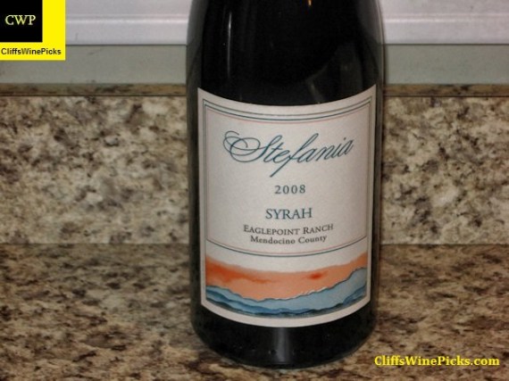 2008 Stefania Syrah Eaglepoint Ranch