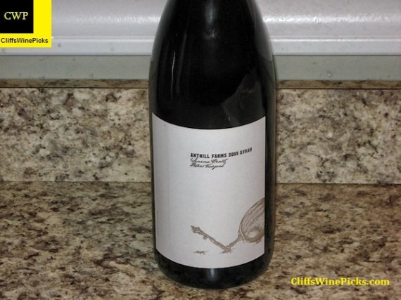 2009 Anthill Farms Syrah Peters Vineyard