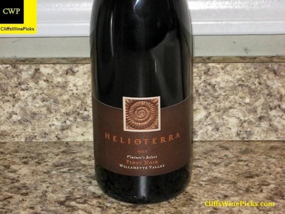 2011 Helioterra Pinot Noir Vintner's Select