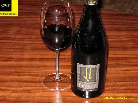 2012 Efeste Syrah Ceidleigh