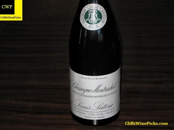 2012 Louis Latour Chassagne-Montrachet Rouge