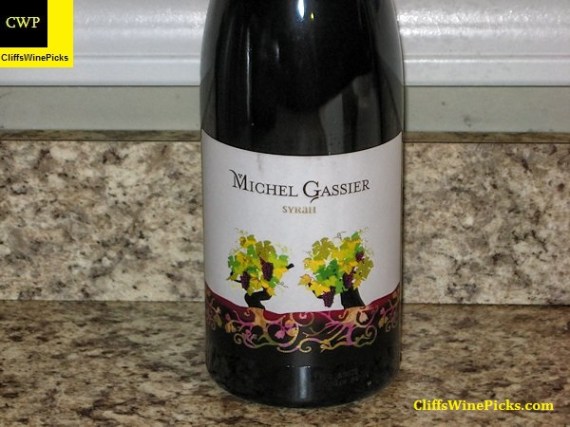2012 Michel Gassier Syrah Les Piliers