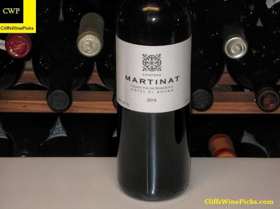 2014 Château Martinat Blanc Côtes de Bourg