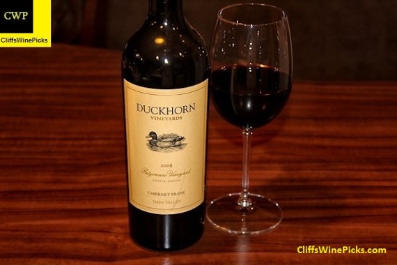 2008 Duckhorn Vineyards Cabernet Franc Estate Grown Patzimaro Vineyard Napa Valley