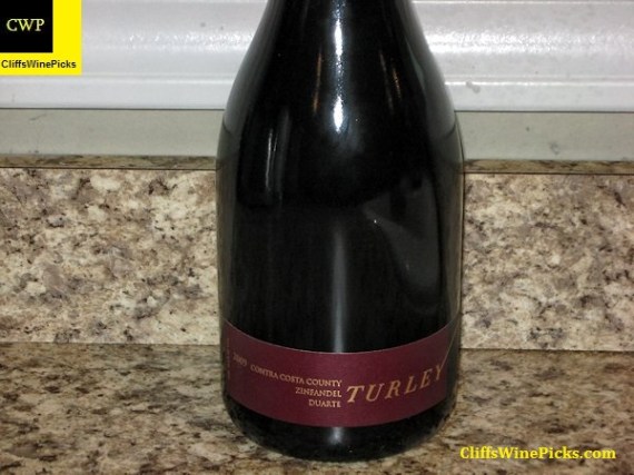 2009 Turley Zinfandel Duarte Vineyard