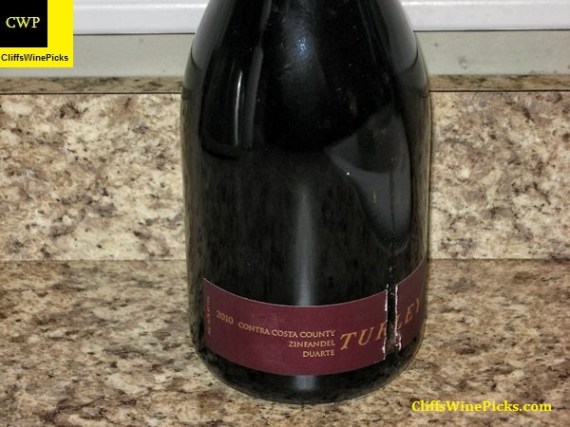 2010 Turley Zinfandel Duarte Vineyard