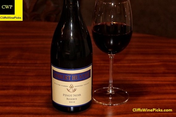 2012 Robert Hunter Pinot Noir Reserve Hunter Farms