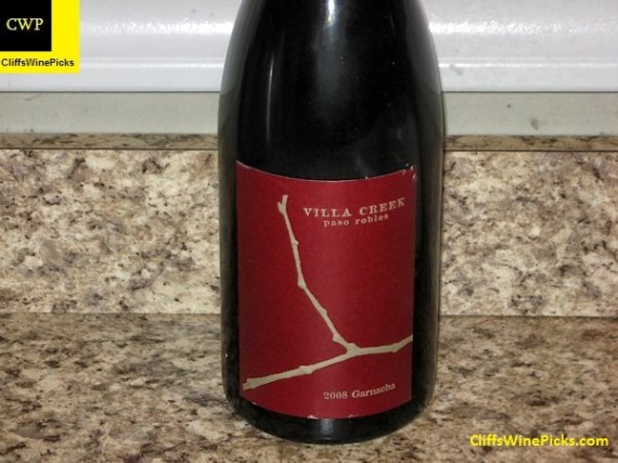 2008 Villa Creek Garnacha Denner Vineyard