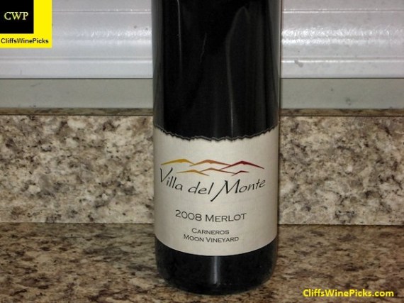 2008 Villa del Monte Merlot Moon Vineyard