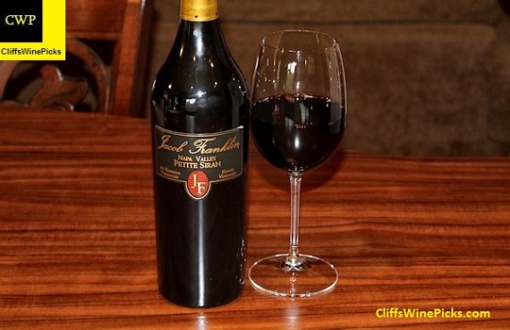 2010 Jacob Franklin Petite Sirah Hayne Vineyard