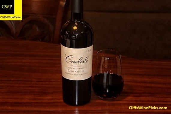 2013 Carlisle Zinfandel Monte Rosso Vineyard
