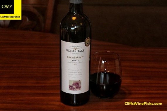 2013 Bleasdale Shiraz Bremerview