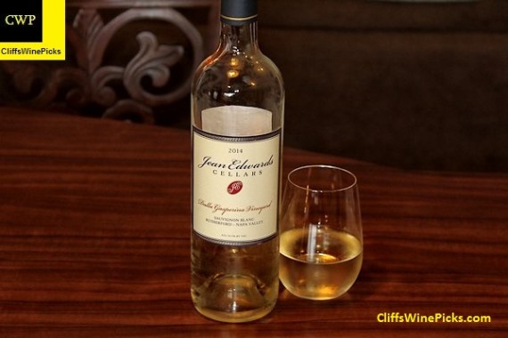 2014 Jean Edwards Cellars Sauvignon Blanc Dalla Gasperina Vineyard