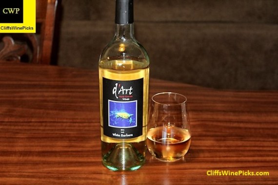 2016 d'Art Wines Barbera White Barbera