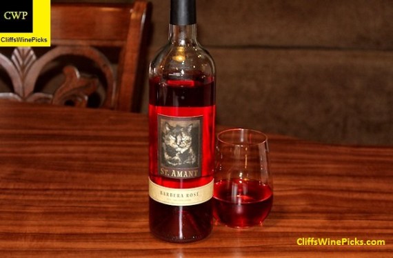 2016 St. Amant Winery Barbera Rosé