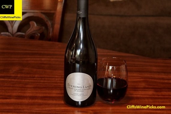2011 Evening Land Vineyards Pinot Noir La Source Seven Springs Vineyard
