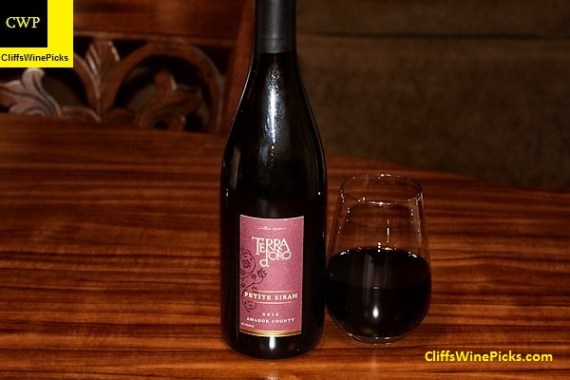 2012 Terra d'Oro Winery Petite Sirah