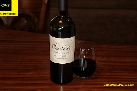 2011 Carlisle Zinfandel Carlisle Vineyard