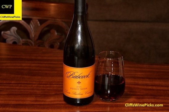 2013 Babcock Pinot Noir Santa Barbara County