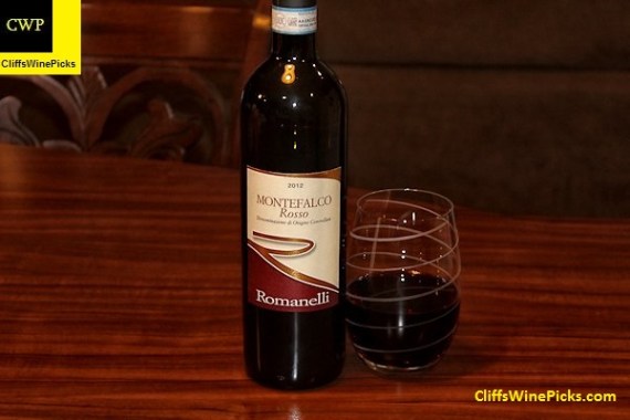 2012 Romanelli Montefalco Rosso