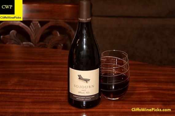 2012 Sojourn Pinot Noir Sangiacomo Vineyard